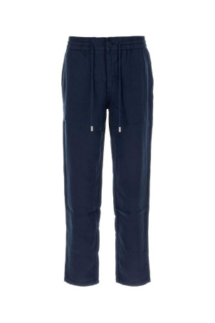 Navy blue linen Parc pant VILEBREQUIN (PRCAU101)