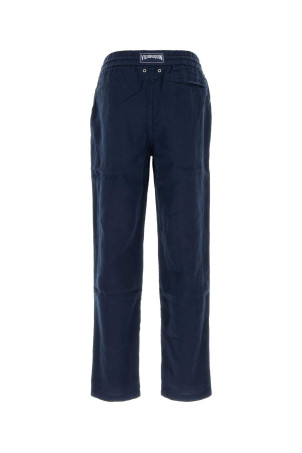 Navy blue linen Parc pant VILEBREQUIN (PRCAU101)