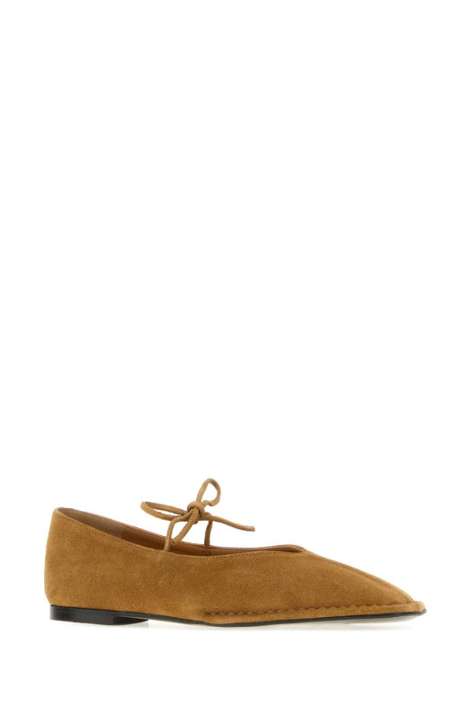 Camel suede Sway ballerinas ALOHAS (S100946)
