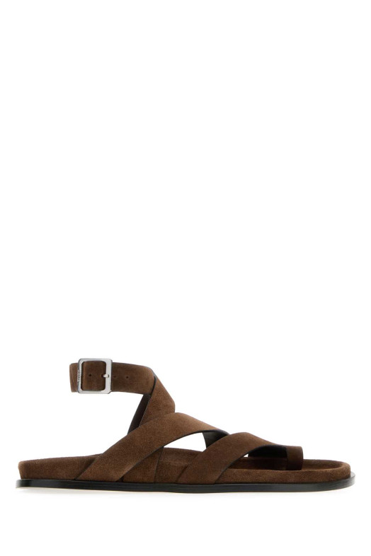 Brown suede Tide thong sandals ALOHAS (S101153)