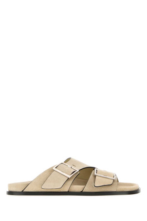 Sand suede Alba slippers ALOHAS (S101185)