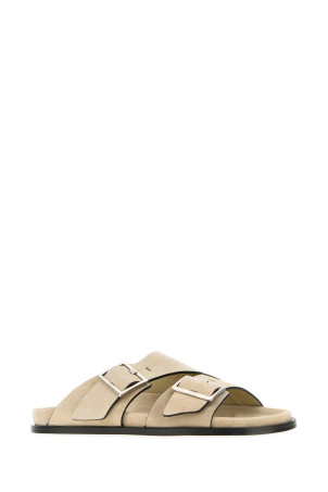 Sand suede Alba slippers ALOHAS (S101185)