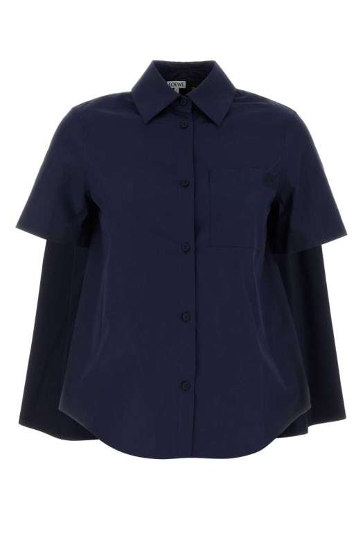 Navy blue poplin Paula s Ibiza shirt Black LOEWE PAULA'S IBIZA (S616Y05X68)