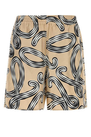 Printed silk Paula s Ibiza shorts Beige LOEWE PAULA'S IBIZA (S616Y1AX23)