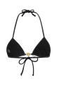 Black stretch nylon Splash bikini top REINA OLGA (SPLASHTOP)