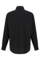 Жаккардовая шелковая рубашка, чёрная VERSACE 10268161A185481B000