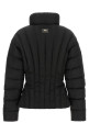 Bustier quilted down jacket Black