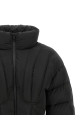 Bustier quilted down jacket Black
