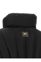 Bustier quilted down jacket Black