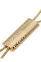 'Snake' necklace with tassels Gold