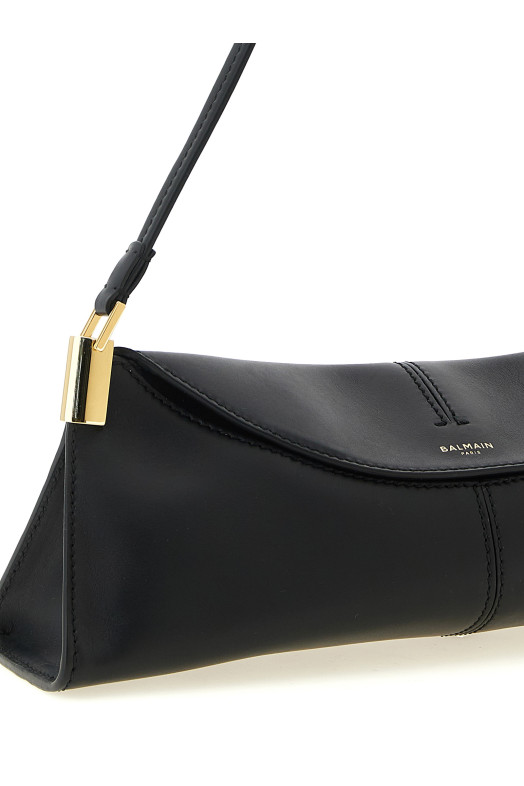 '64-83' small shoulder bag Black