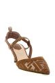 'Colibrì' slingback Brown