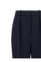 Crepe de chine pants Blue
