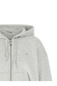 Cotton sweatshirt with embroidery Gray