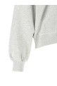 Cotton sweatshirt with embroidery Gray