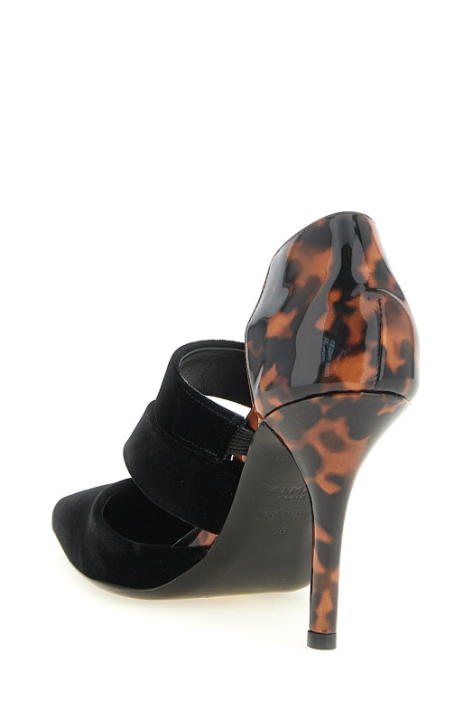 Pumps with tortoiseshell detail Black