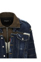 Багатошарова джинсова куртка, синя DSQUARED2 S71AN0681D30011966