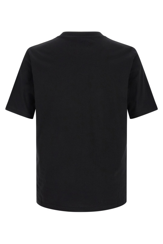 'Staggered Logo' T-shirt Black
