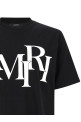 'Staggered Logo' T-shirt Black