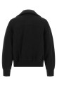 Куртка из ткани с эффектом махровой ткани, чёрная SACAI 2608748001