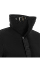 Куртка из ткани с эффектом махровой ткани, чёрная SACAI 2608748001