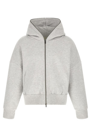 'Eternal zip' hoodie Gray