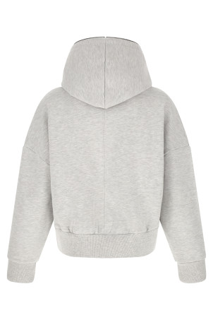 'Eternal zip' hoodie Gray