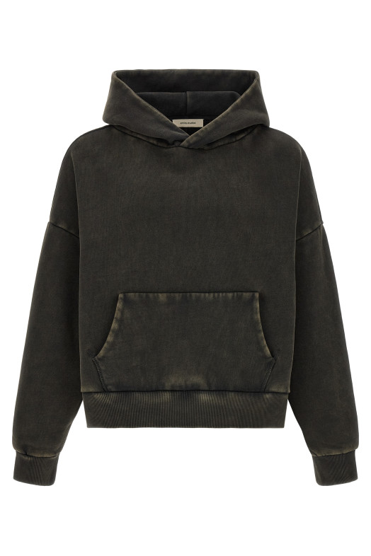 'Heavy Hood' hoodie Black