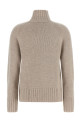 'Mantova' High Neck Sweater Beige