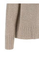 'Mantova' High Neck Sweater Beige