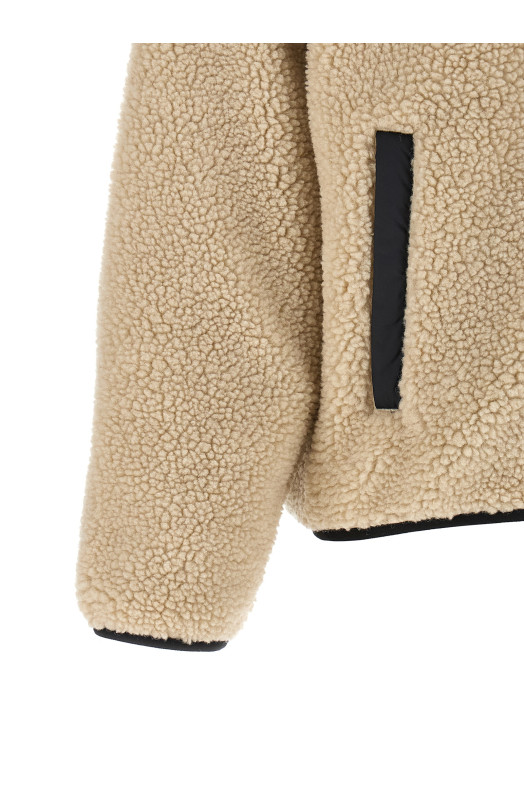 'Janet Liner' fleece jacket Beige