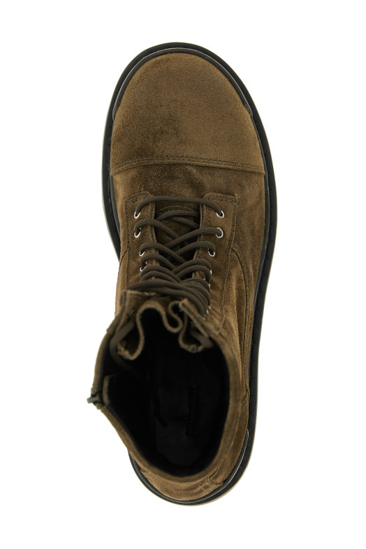 'Combat Strike' ankle boots Green