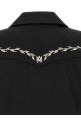 Куртка у західному стилі з вишивкою, чорна AMIRI AM426JA0170002