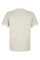 'Monogramma' jacquard t-shirt Beige