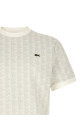 'Monogramma' jacquard t-shirt Beige