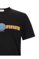 'Medusa' print cotton t-shirt Black