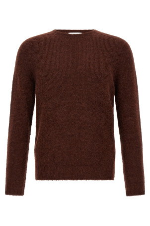Crew-Neck Sweater  Brown