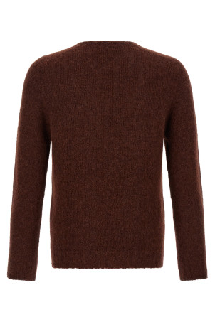 Crew-Neck Sweater  Brown