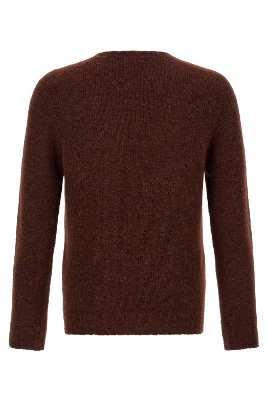 Crew-Neck Sweater  Brown