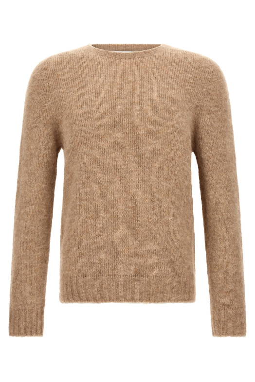 Crew-Neck Sweater Beige