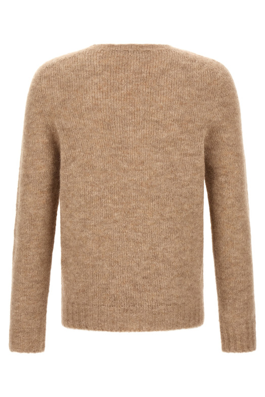 Crew-Neck Sweater Beige