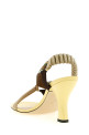'Colibrì' sandals with cable ties Yellow