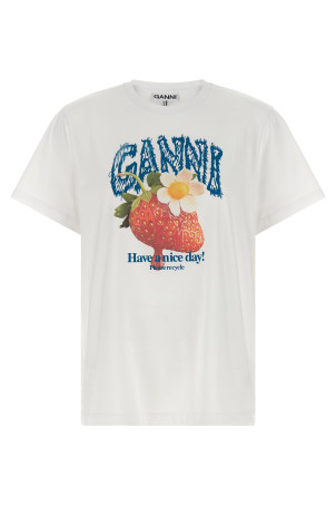 'Strawberry' T-shirt White