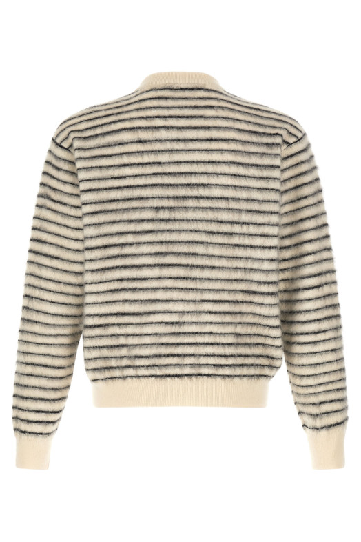Brushed effect sweater Black