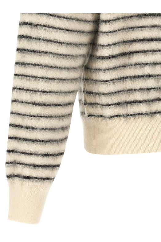 Brushed effect sweater Black