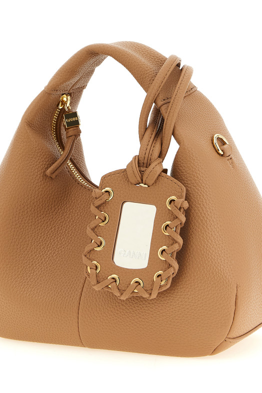 'Mini Hobo' handbag Beige