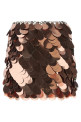 'Sparkle Discs' skirt Gold