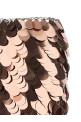 'Sparkle Discs' skirt Gold