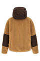 Двусторонняя куртка Teddy с нашивкой с логотипом, коричневая DSQUARED2 S71AN0690S25602124