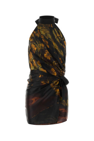 Printed silk Carfys top DRIES VAN NOTEN (2620107224141)